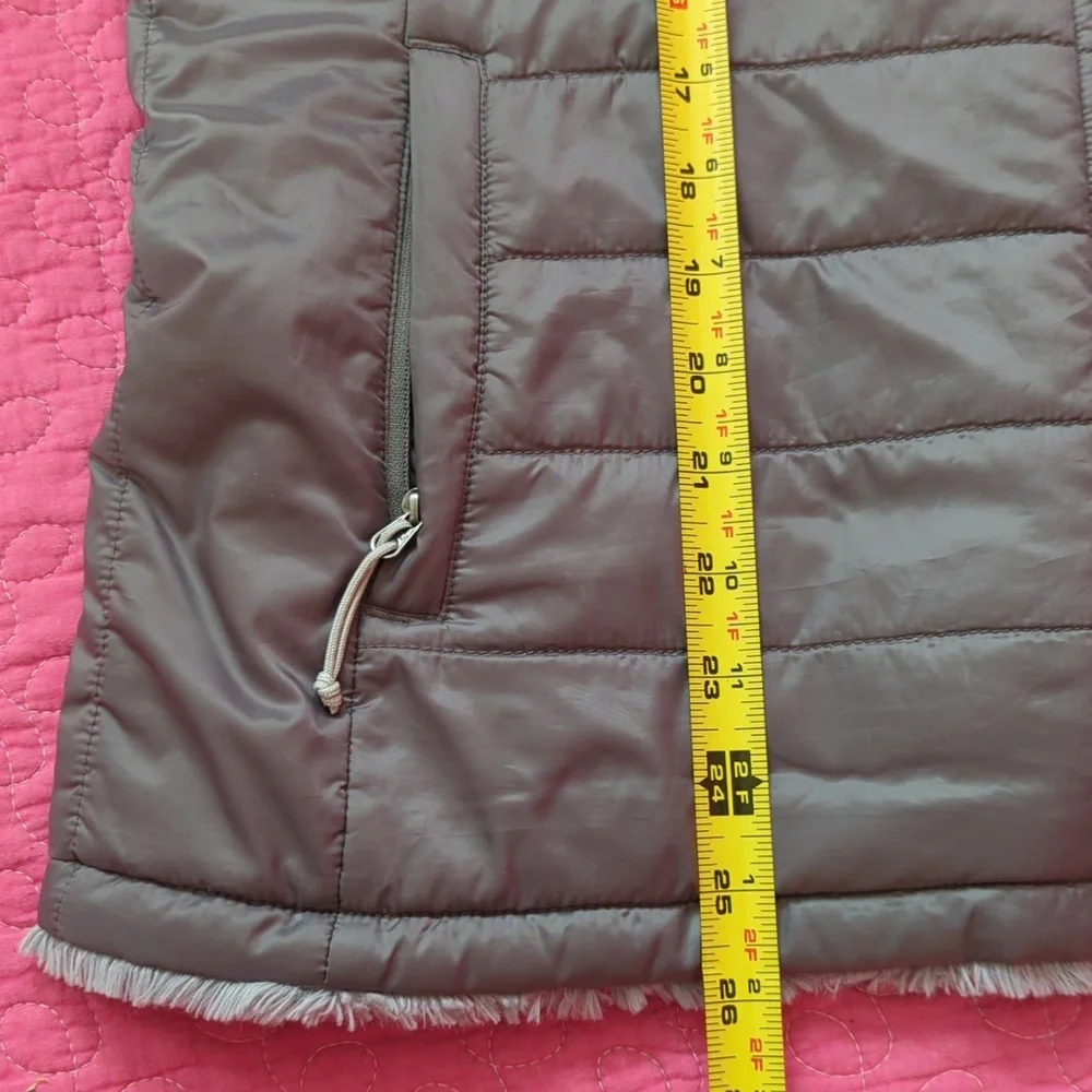 GUC North Face Reversible Fall / Winter Jacket L-XL Grey - Picture 7 of 7